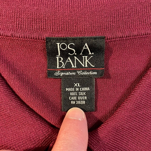 JOS.A.BANK SIGNATURE COLLECTION LONG SLEEVE SILK SWEATER SIZE XL EUC - Picture 3 of 8